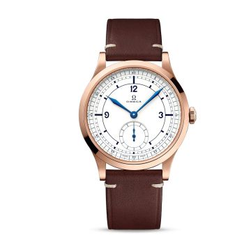 Omega Museum Collection Beijing Winter Olympics 2022 Sedna Gold / Enamel