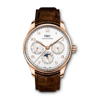 IWC Schaffhausen Portugieser Perpetual Calendar 42 Stainless Steel / Green