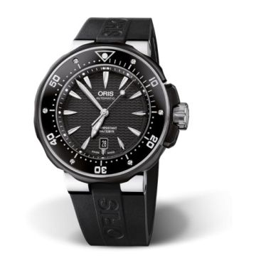 Oris ProDiver Date Titanium / Black / Rubber