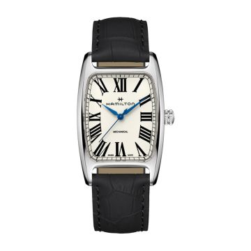 Hamilton Boulton Mechanical Stainless Steel / White