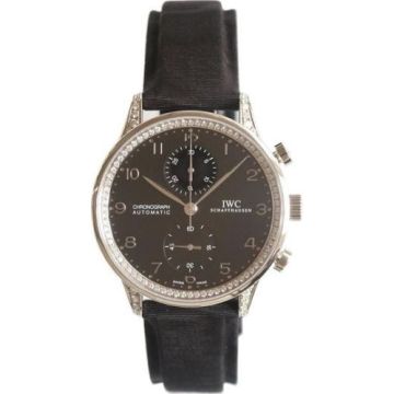 IWC Schaffhausen Portugieser Chrono-Automatic White Gold / Black / Diamond