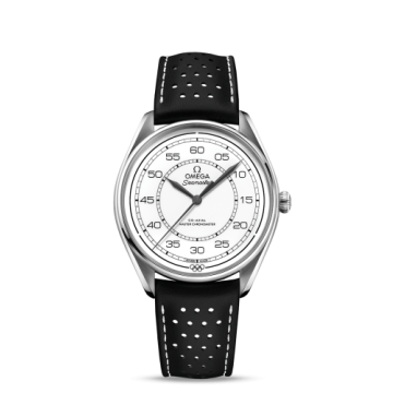 Omega Seamaster Master Co-Axial 39.5 Olympic Timekeeper Stainless Steel / White / Black