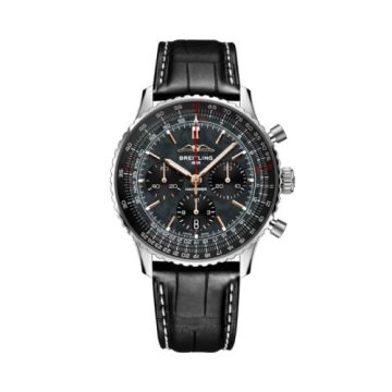 Breitling Navitimer  B01 Chronograph 43 Stainless Steel / Black MOP / Japan