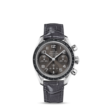 Omega Speedmaster Date 38 Stainless Steel / Grey