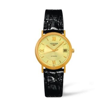 Longines Presence 34.5 Automatic Yellow