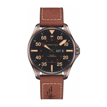 Hamilton Khaki Pilot Day-Date Auto 46 PVD / Black