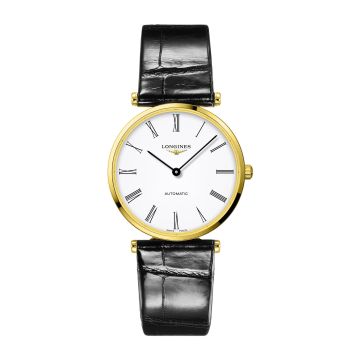 Longines La Grande Classique Automatic 38 PVD Gold / White - Roman