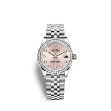 Rolex Datejust 31 Stainless Steel Diamond / Jubilee / Pink - Diamond