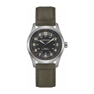 Hamilton Khaki Field Titanium Auto 38 / Black