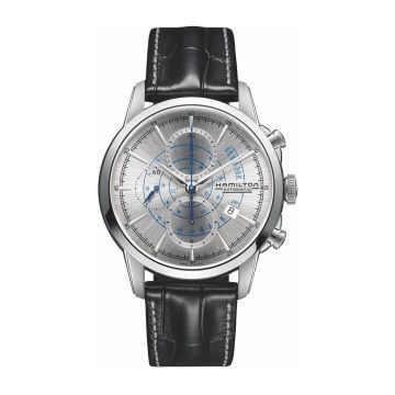 Hamilton Railroad 44 Chrono Stainless Steel / Silver