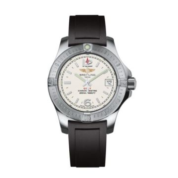 Breitling Colt Lady Stratus Silver / Rubber / Pin