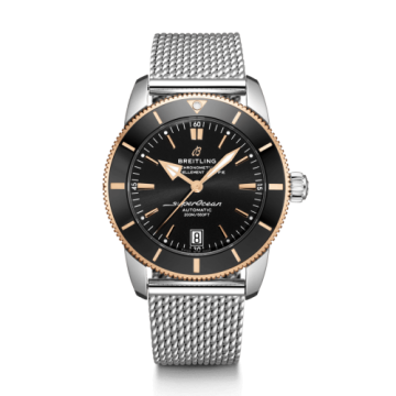 Breitling Superocean Heritage II B20 Automatic 42 Stainless Steel / Red Gold / Black / Bracelet