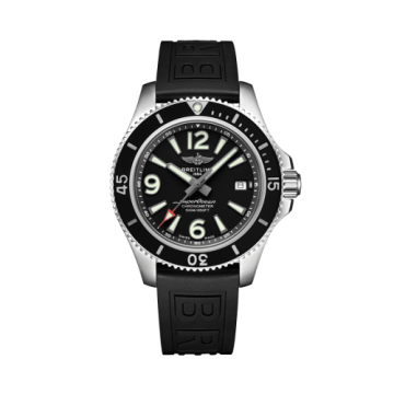 Breitling Superocean 42 Stainless Steel / Black / Rubber / Folding