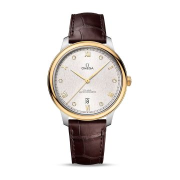 Omega De Ville Master Chronometer Stainless Steel - Yellow Gold / Silver - Diamond