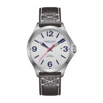 Hamilton Khaki Aviation Air Race 42 Auto Grey