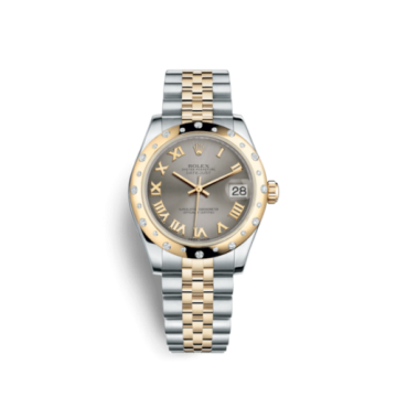 Rolex Datejust 31 Rolesor Yellow Domed Diamond / Jubilee / Steel Roman