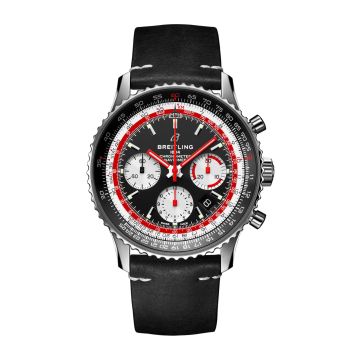 Breitling Navitimer 1 B01 Chronograph 43 Stainless Steel / Airline Editions SwissAir / Calf / Pin