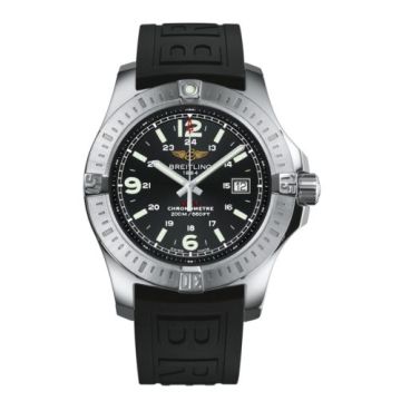 Breitling Colt Quartz Volcano Black / Rubber / Pin