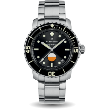 Blancpain Fifty Fathoms MIL-SPEC Stainless Steel / Black / Bracelet