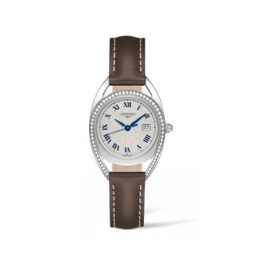 Longines Equestrian Horseshoe 30 Diamond / Roman