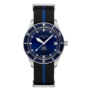 Certina DS PH100M Stainless Steel / Blue / NATO