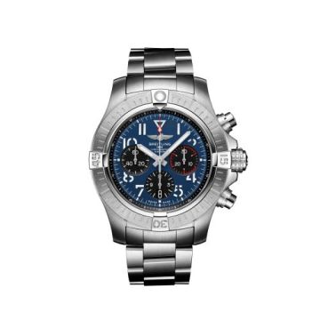 Breitling Avenger B01 Chronograph 45 Stainless Steel / Blue / Bracelet