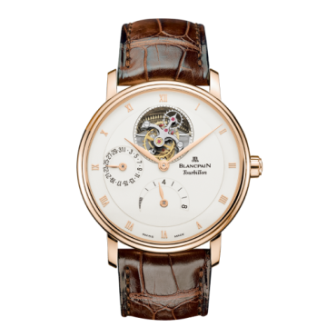 Blancpain Villeret Tourbillon 8 Jours Red Gold / Opaline