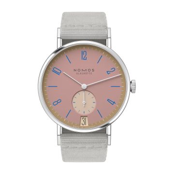 Nomos Glashütte Tangente 38 Datum Pompadour
