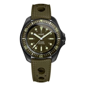 Hgp de plongée Diver 200M Automatic Commando - Vert & Noir