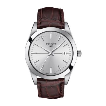 Tissot Gentleman Quartz Stainless Steel / Silver / Strap