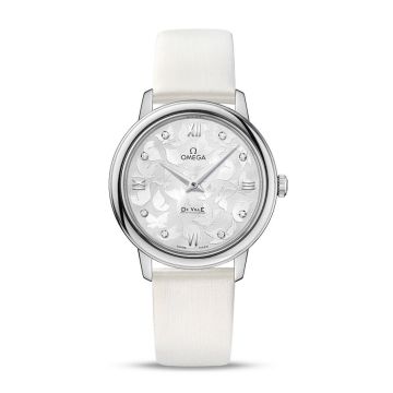 Omega De Ville Prestige Quartz 32.7 Butterfly Stainless Steel / Silver