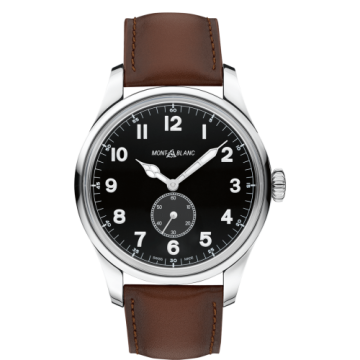 Montblanc 1858 Automatic Small Second Stainless Steel / Black