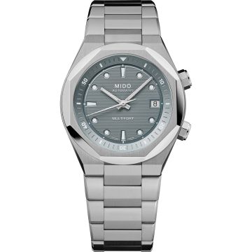 Mido Multifort 8 Stainless Steel / Grey / BRacelet