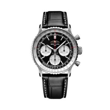 Breitling Navitimer B01 Chronograph 41 Stainless Steel / Black / Alligator