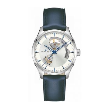 Hamilton Jazzmaster Open Heart 40 Stainless Steel / Silver