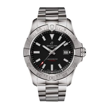 Breitling Avenger Automatic 42 Stainless Steel / Black / Bracelet