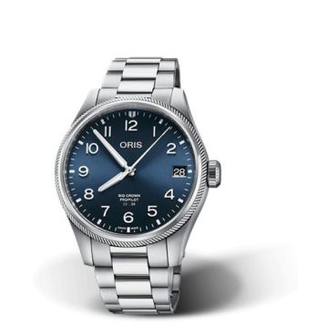 Oris Big Crown ProPilot Big Date Stainless Steel / Blue