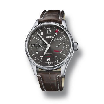Oris Big Crown ProPilot Calibre 114 Stainless Steel / Grey / Alligator