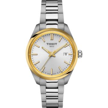 Tissot PR 100 34 Stainless Steel - Yellow Gold / Silver