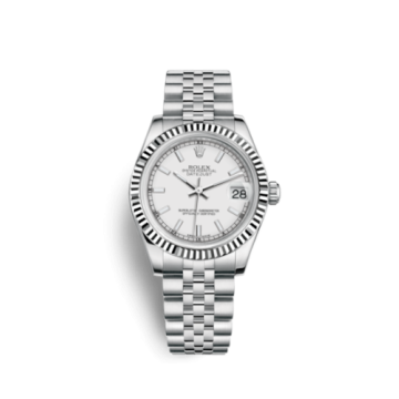 Rolex Datejust 31 Stainless Steel Fluted / Jubilee / White