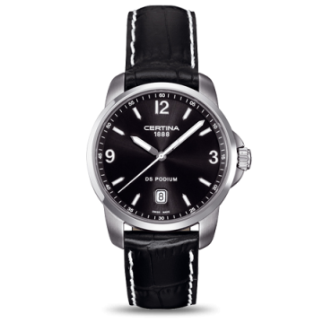 Certina DS Podium 3 Hands Black