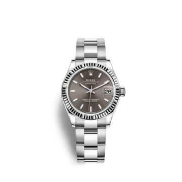 Rolex Datejust 31 Stainless Steel Fluted / Oyster / Grey