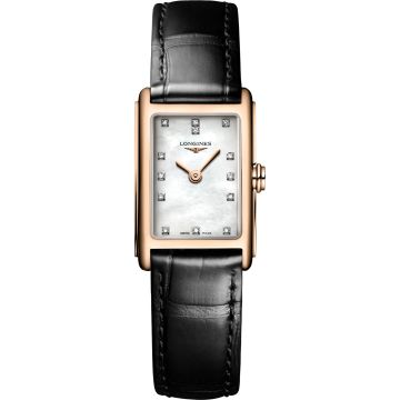 Longines DolceVita 17.7 Quartz Pink Gold / MOP