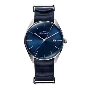 Elka Watch Co. D-Series Stainless Steel / Blue  / NATO
