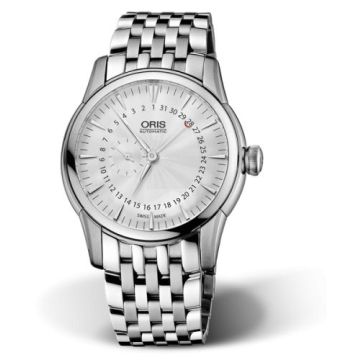 Oris Artelier Small Second Pointer Day 42 Stainless Steel / Silver / Bracelet
