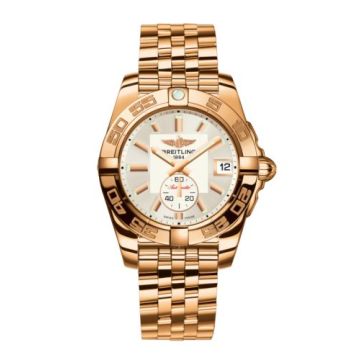 Breitling Galactic 36 Automatic Rose Gold / Stratus Silver / Bracelet