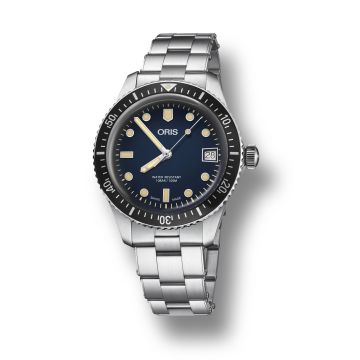 Oris Divers Sixty-Five 36 Stainless Steel / Blue / Bracelet