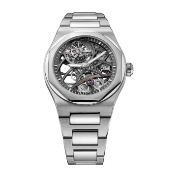 Girard-Perregaux Laureato 42 Flying Tourbillon Skeleton White Gold / Bracelet
