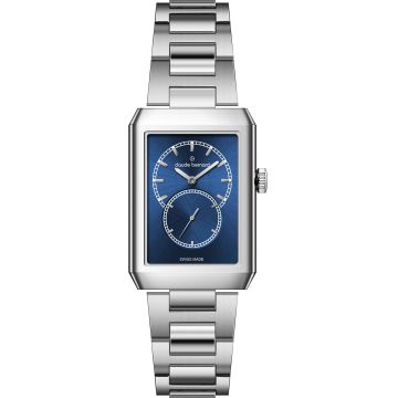 Claude Bernard Ora Vera Small Seconds Lady Blue / Silver