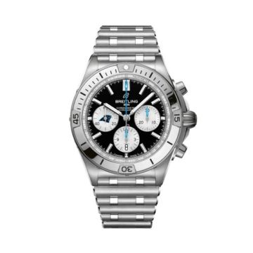 Breitling Chronomat B01 42 NFL Carolina Panthers / Rouleaux